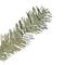7ft. Pre-Lit Metallic Platinum Artificial Tinsel Christmas Tree, Clear Lights